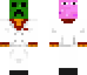 the faces of minecraft