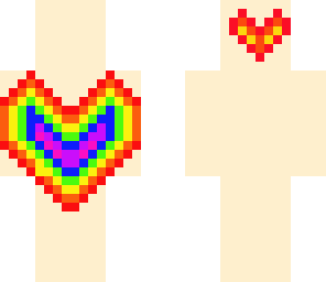 my rainbow heart shirt