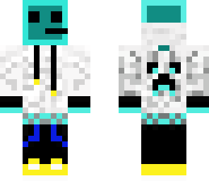 blue and yello slime