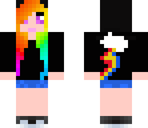 rainbow dash human