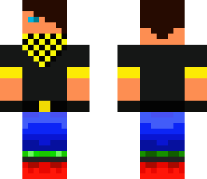 black and yellow guy