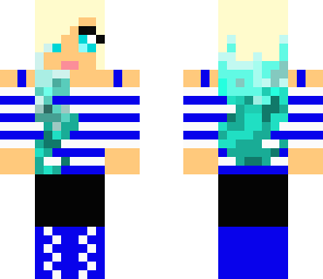 blue stripe girl edited