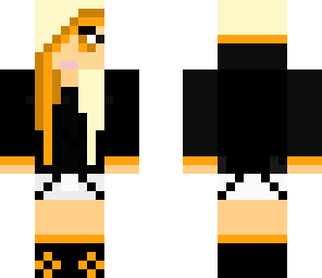 hot orange teenage girl