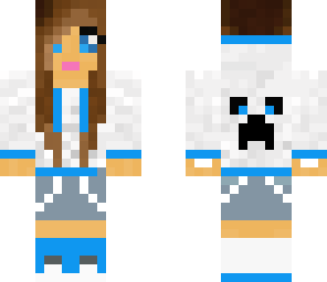 blue creeper hoodie