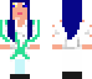 blue girl