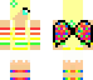 rainbow girl