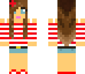 red girl skin edited