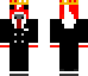 mooshroom king in a suit