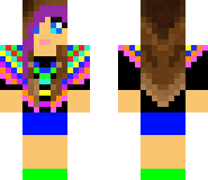 rainbow girl
