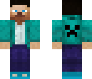 hd steve with hoodie