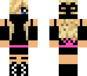 boss pink ninja girl
