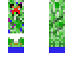 creeper forgot cloths