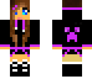 purple creeper girl