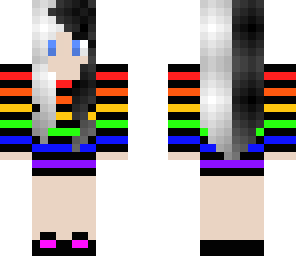 rainbow girl