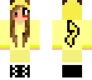 edited pikachu girl