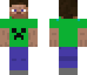 creeper shirt steve