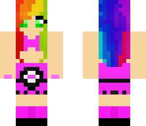 naughty colorfull girl