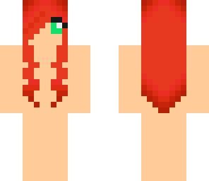 red hair girl base