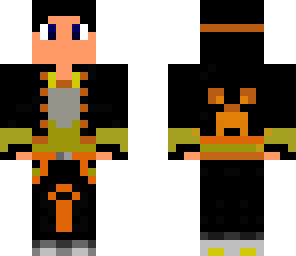 cool guy yellow and orange