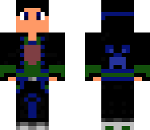 cool guy blue and green