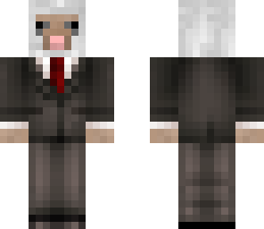 sheep with sunglasses in a suit