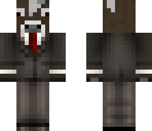 cow in a suit