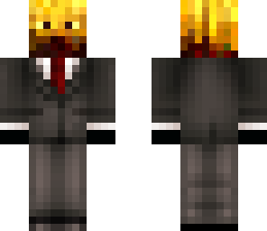 blaze in a suit