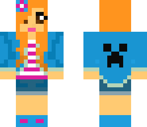 blue creeper girl fix
