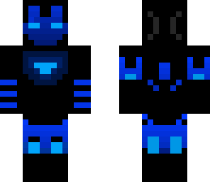 blue iron man