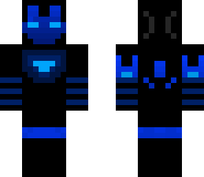 blue iron man