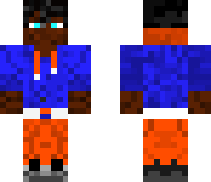 blue casual h1tman