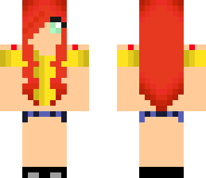 super short skirt redhead