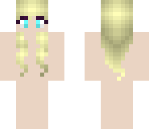 blond hair girl base