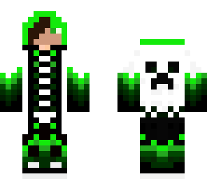 bright green teenager