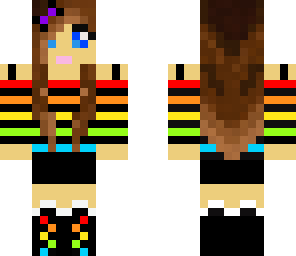 rainbow girl