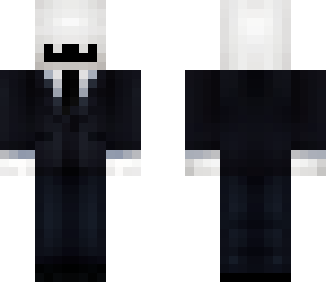slenderman with moustache