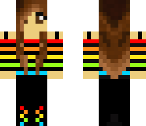 rainbow girl