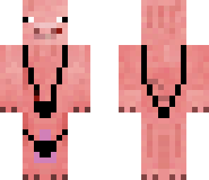 man bikini pig 