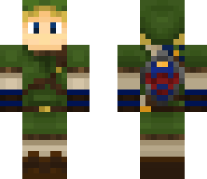link with triforce hand