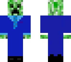 creeper in a boss suit