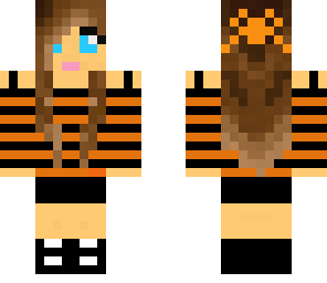 girl in orange