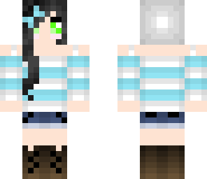 black hair hat