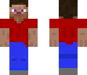 steve with red shirt