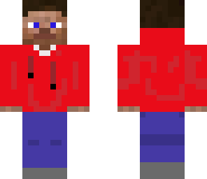 red hoodie steve