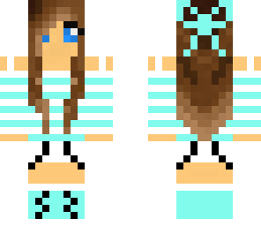 blue girl