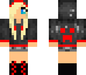 red creeper girl