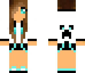 turqoiuse creeper girl