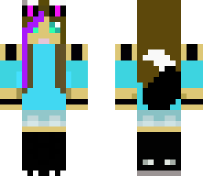 wolfgirl purple