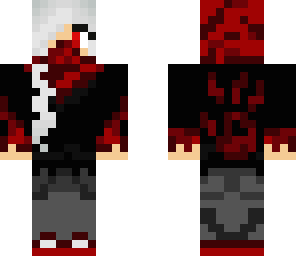 girl demon in normalish clothes