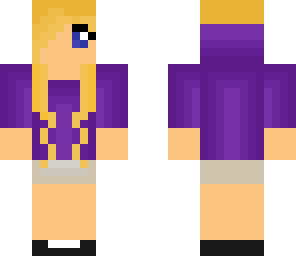 purple girl